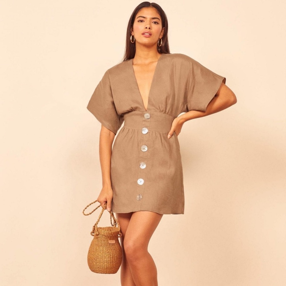 EUC Reformation Ty Dress size 2
